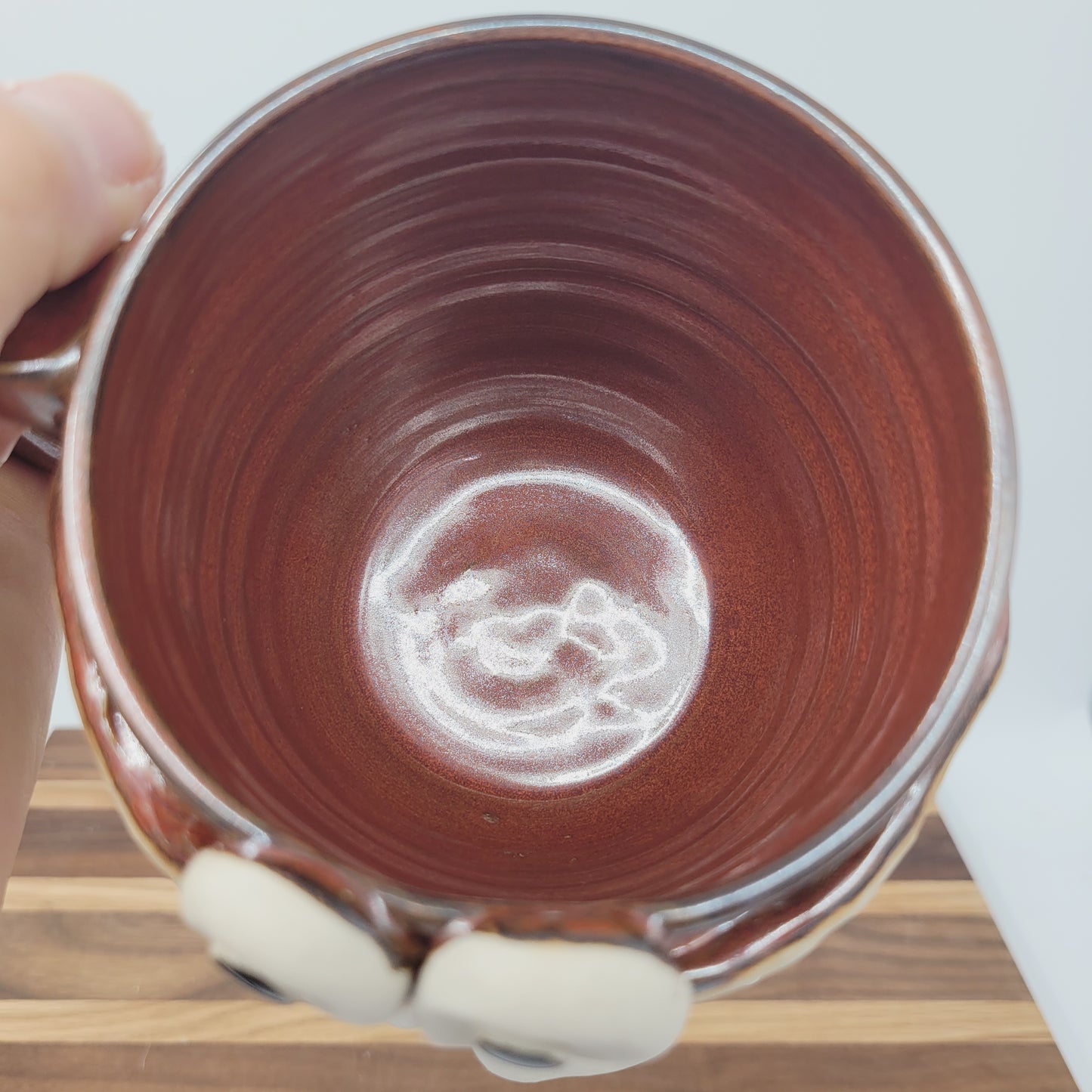 Foodie Pastry Chef Gifts | Handmade Pottery Coffee Cups | Unique Handmade Face Mug