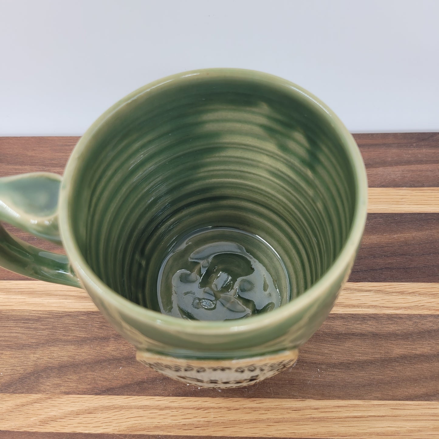 Gigi Mug | Handmade Stoneware Pottery | Green