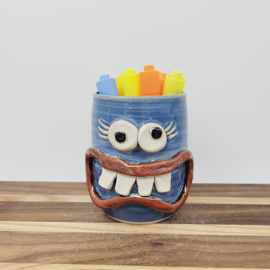 Toothbrush Cup | Pencil or Pen Holder | Desktop Organizer | Funny Mom