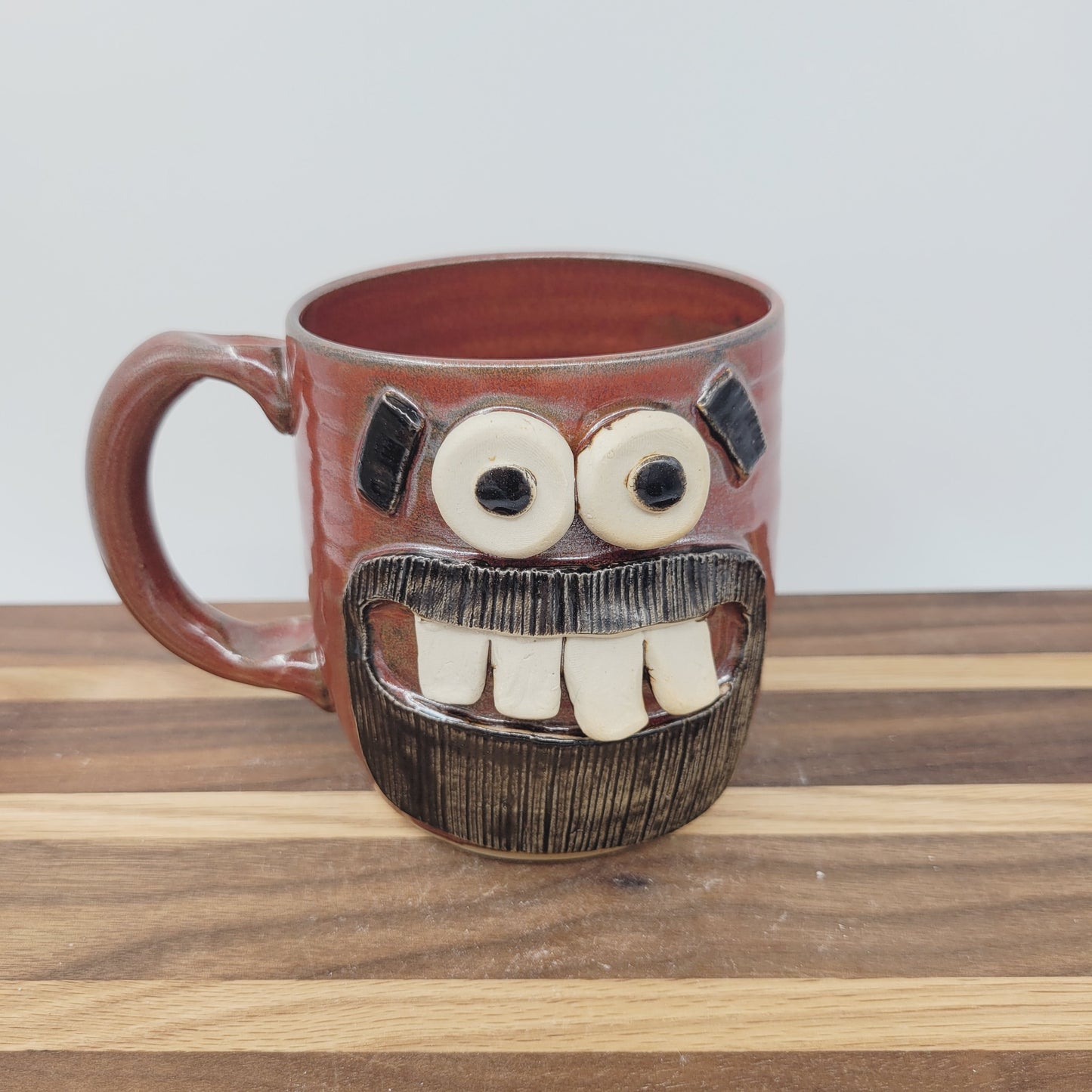 Man's Beard Face Mug | Mustache Coffee Cup | Hairy Man Gift
