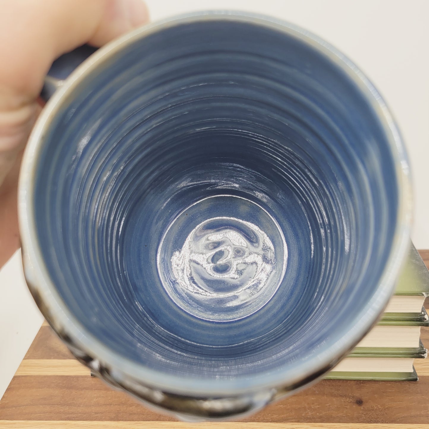 Book Lover Coffee Cups | Handmade Glasses Face Mug | Rather Be Reading | Gag Gifts