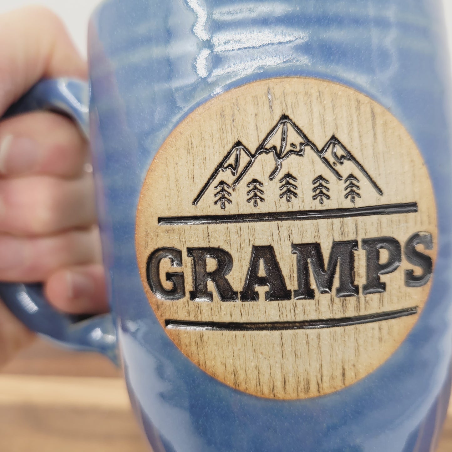 Gramps Mug | Handmade Stoneware Pottery | Gifts for Grandfather
