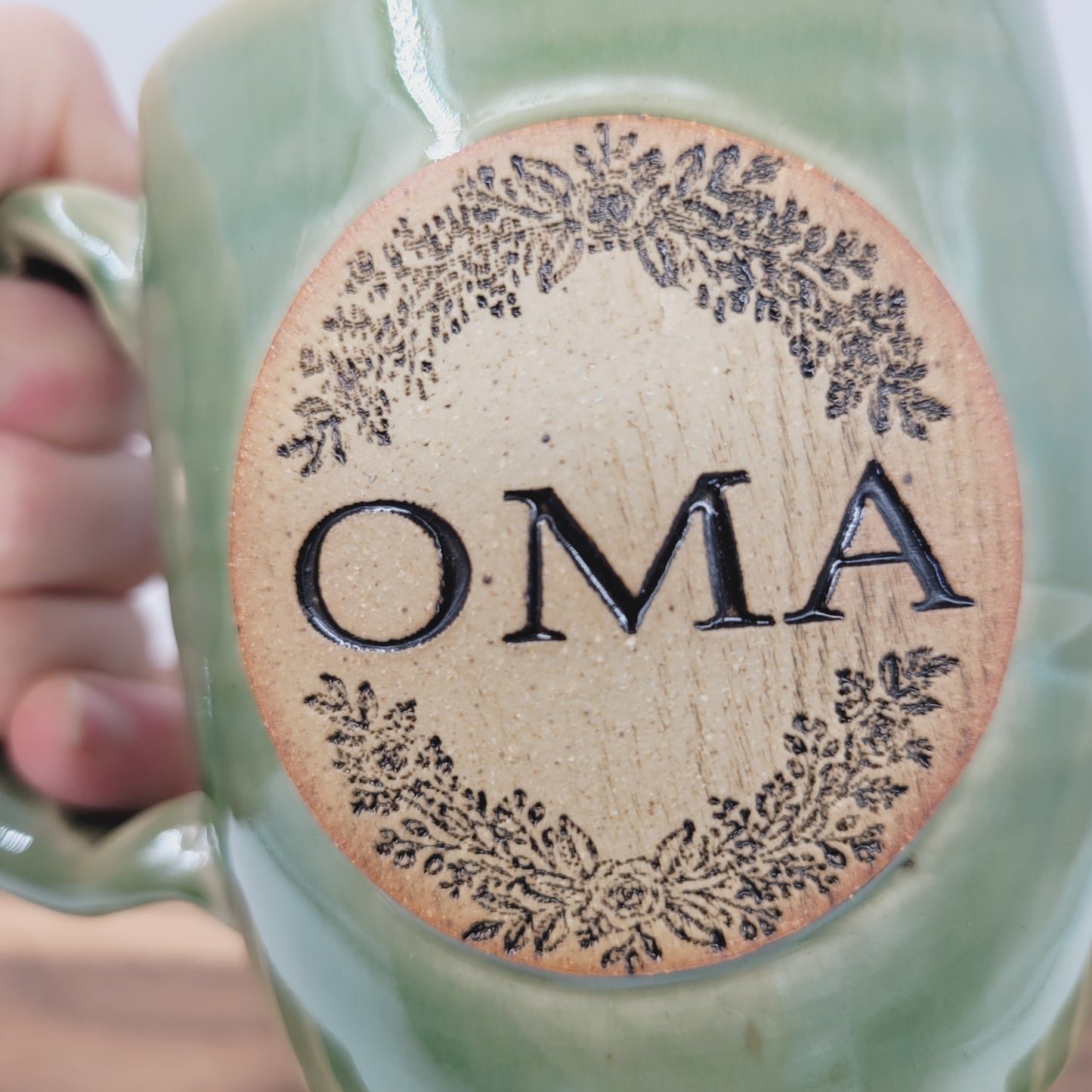 Oma Mug | Handmade Stoneware Pottery | Grandma Coffee Cup | Grandmother Mother's Day Gift (Copy)