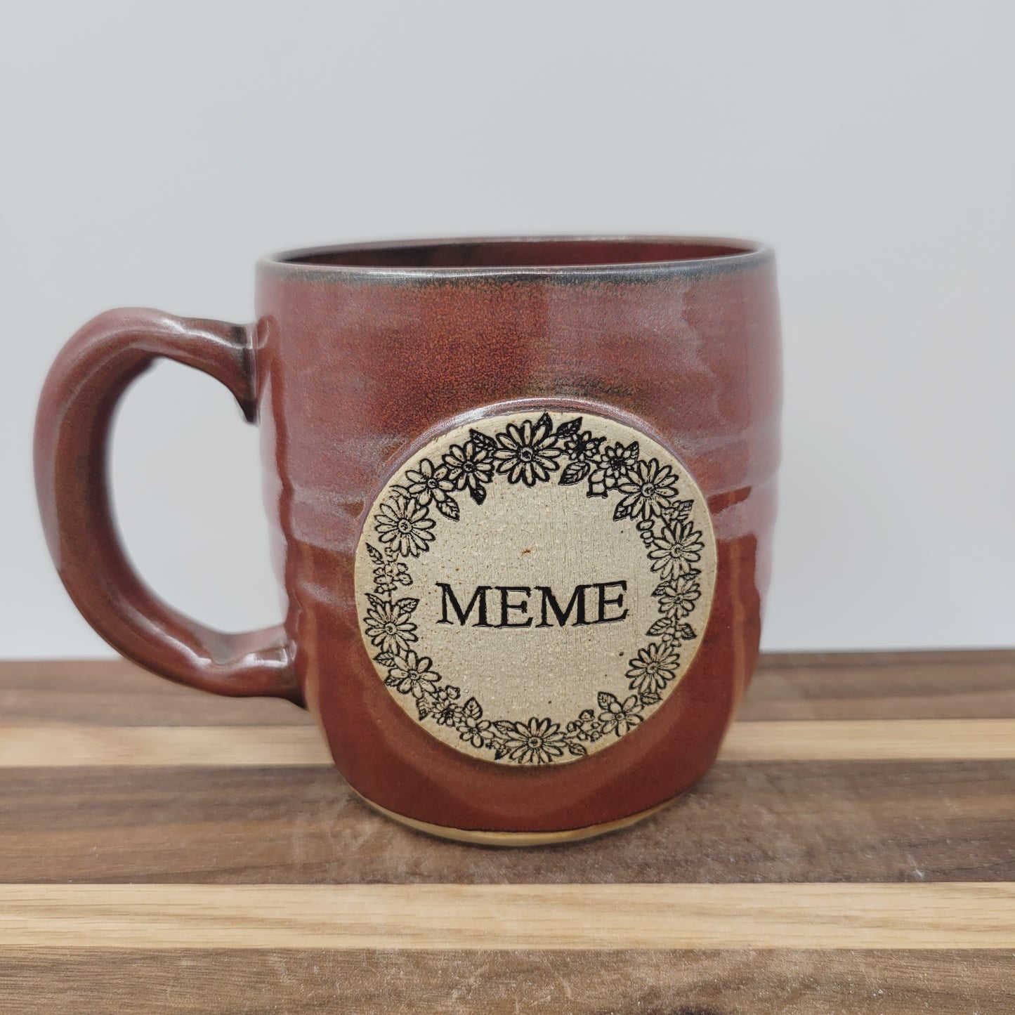 Meme Mug | Handmade Stoneware Pottery | Grandma Coffee Cup | Grandmother Mother's Day Gift