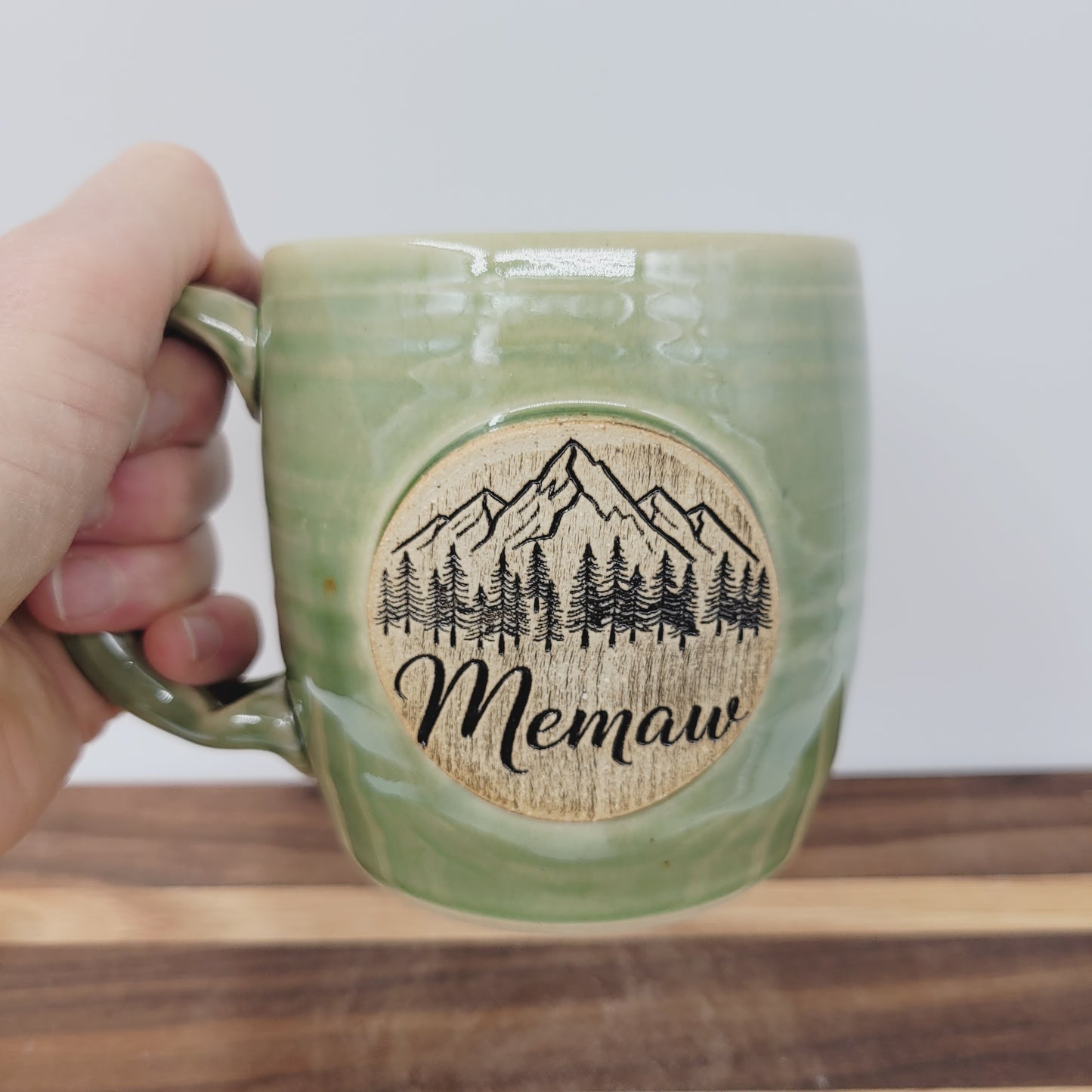 Memaw Mug | Handmade Stoneware Pottery Coffee Cup for Grandma | Grandmother Gift