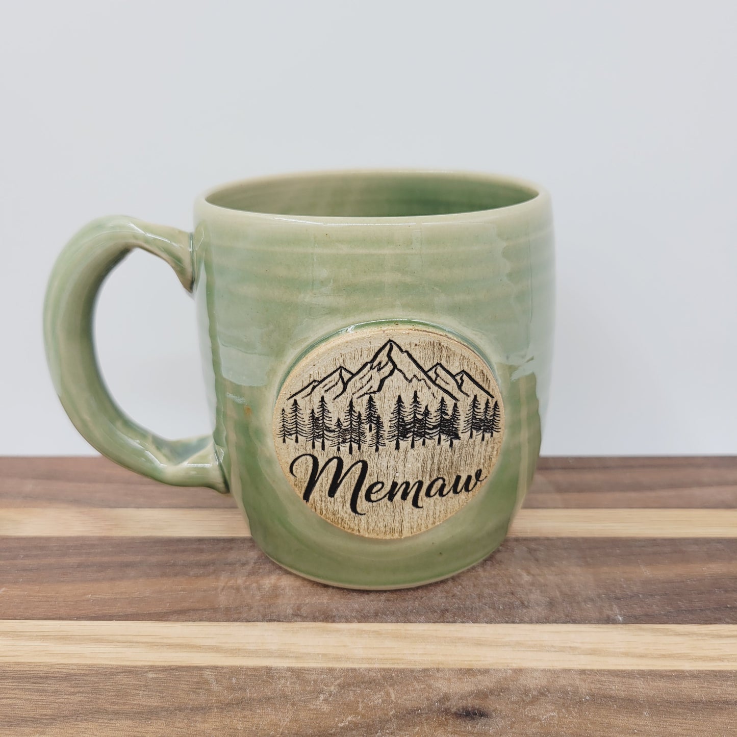 Memaw Mug | Handmade Stoneware Pottery Coffee Cup for Grandma | Grandmother Gift
