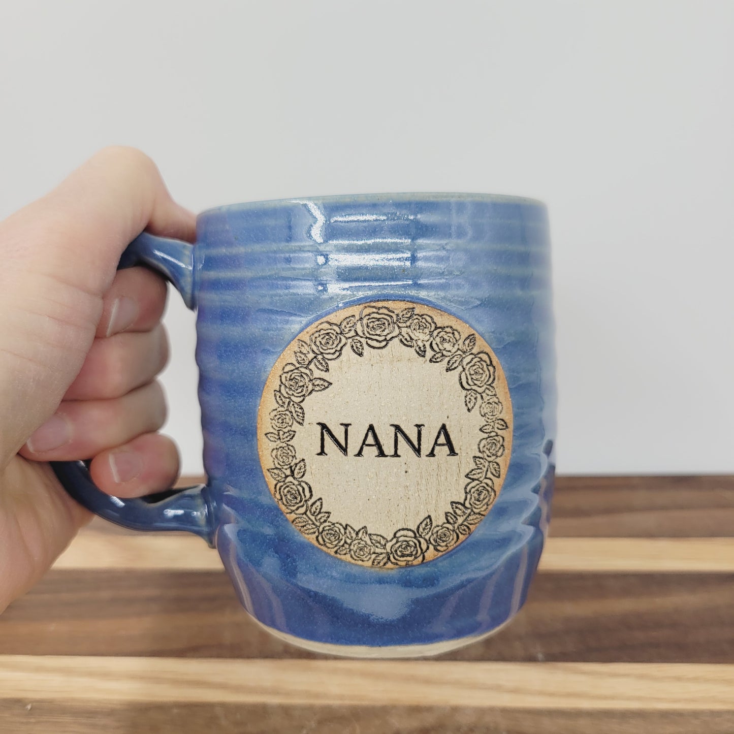Nana Mug | Handmade Stoneware Pottery Coffee Cup for Grandma | Grandmother Mother's Day Gift