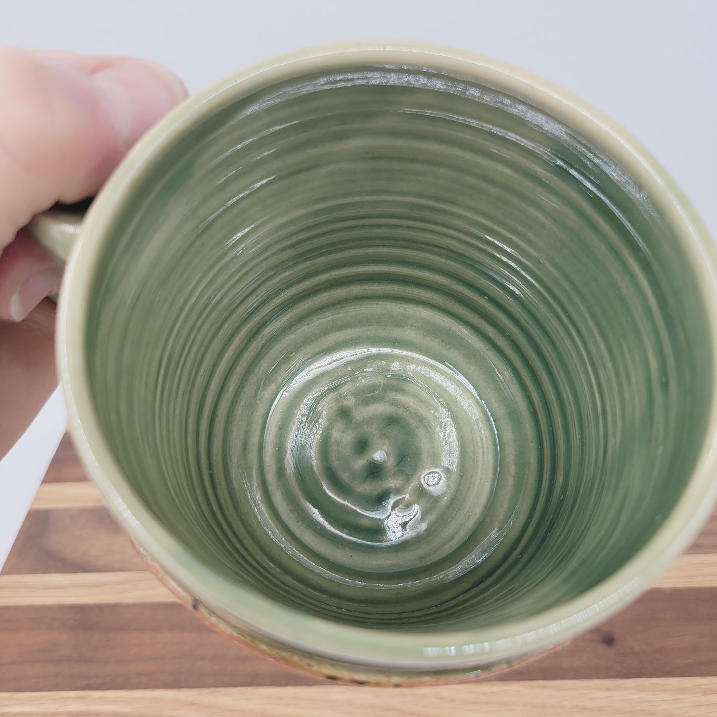 But First Coffee Mug | Large 16 Ounce Coffee Cup | Handmade Stoneware Pottery | Coffee Drinker Gift