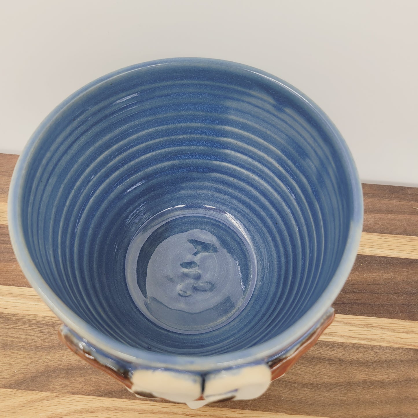 Ice Cream Bowl | Handmade Stoneware Pottery Cereal Snack Popcorn Bowl | Funny Gift for Men