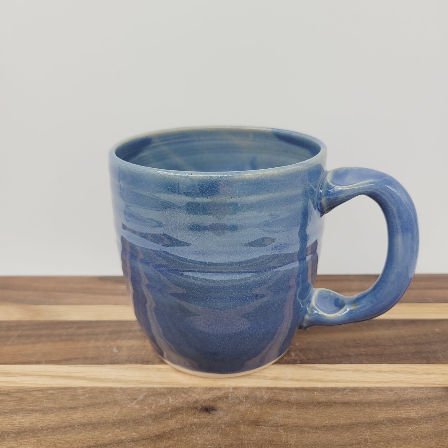 Poppy Mug | Handmade Stoneware Pottery | Blue | Gifts for Grandparent