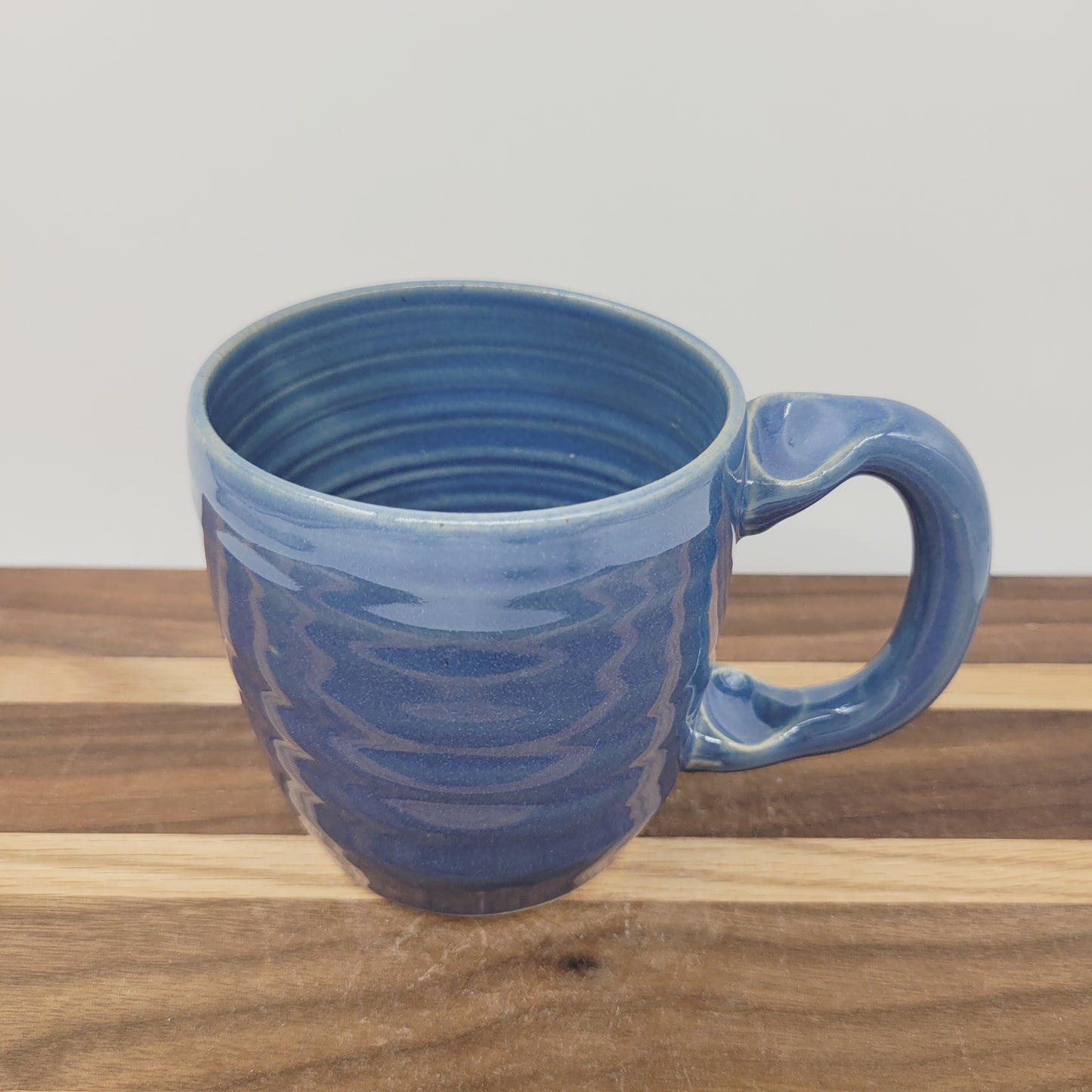 Baba Mug | Handmade Stoneware Pottery | Gifts for Grandfather | Blue