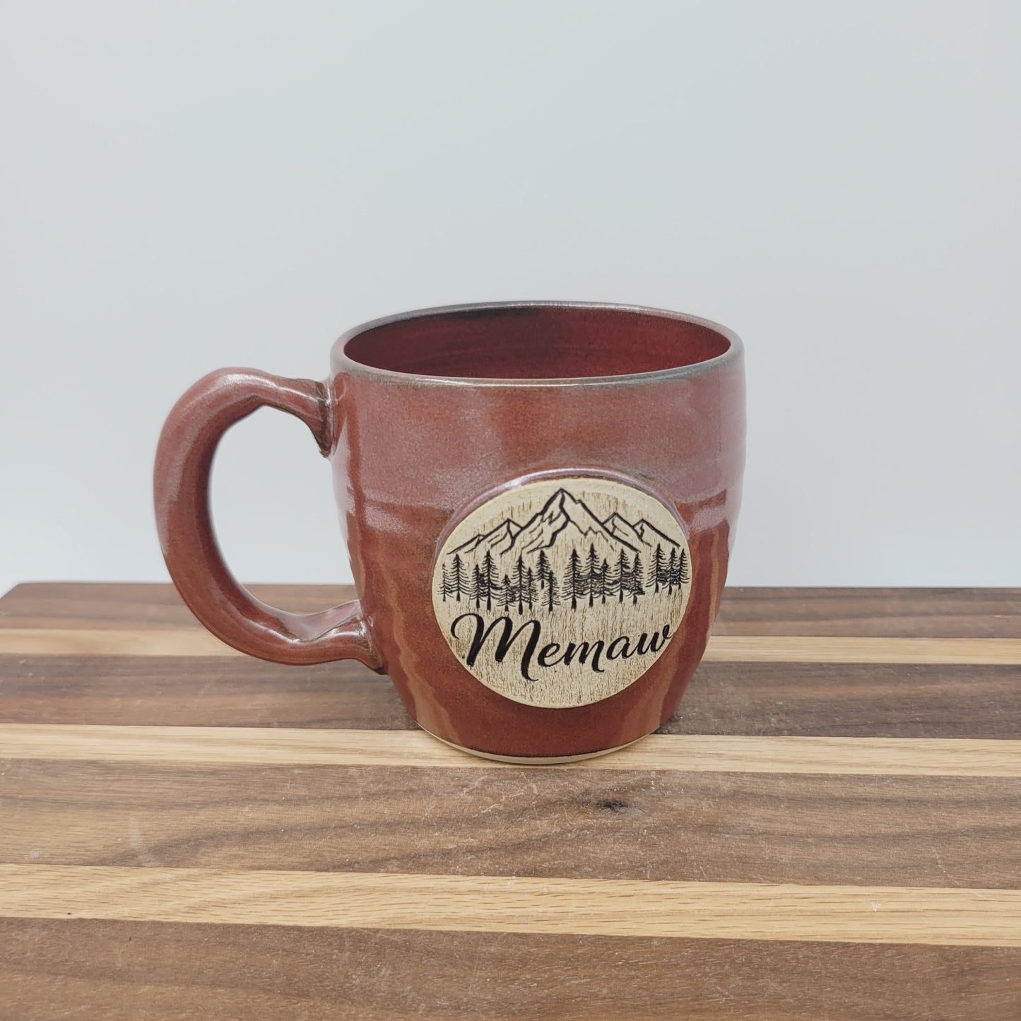 Memaw Mug | Handmade Stoneware Pottery Coffee Cup for Grandma | Grandmother Gift