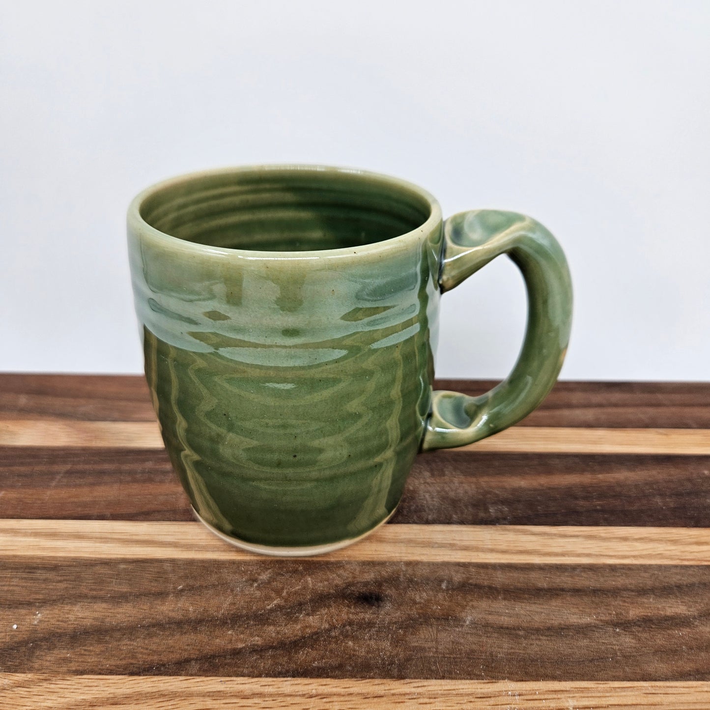 Handmade Pottery Face Mug | Funny Coffee Cup | Microwave Dishwasher Safe Stoneware | Hand Thrown
