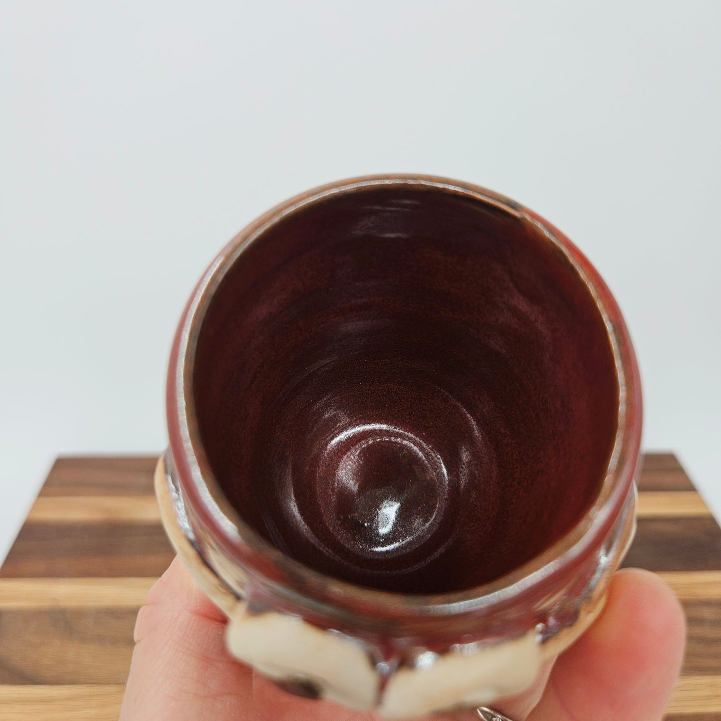 Forgetful Mom Mini Glass | Funny Toothpick Holder | Handmade Pottery | Kitchen Gift