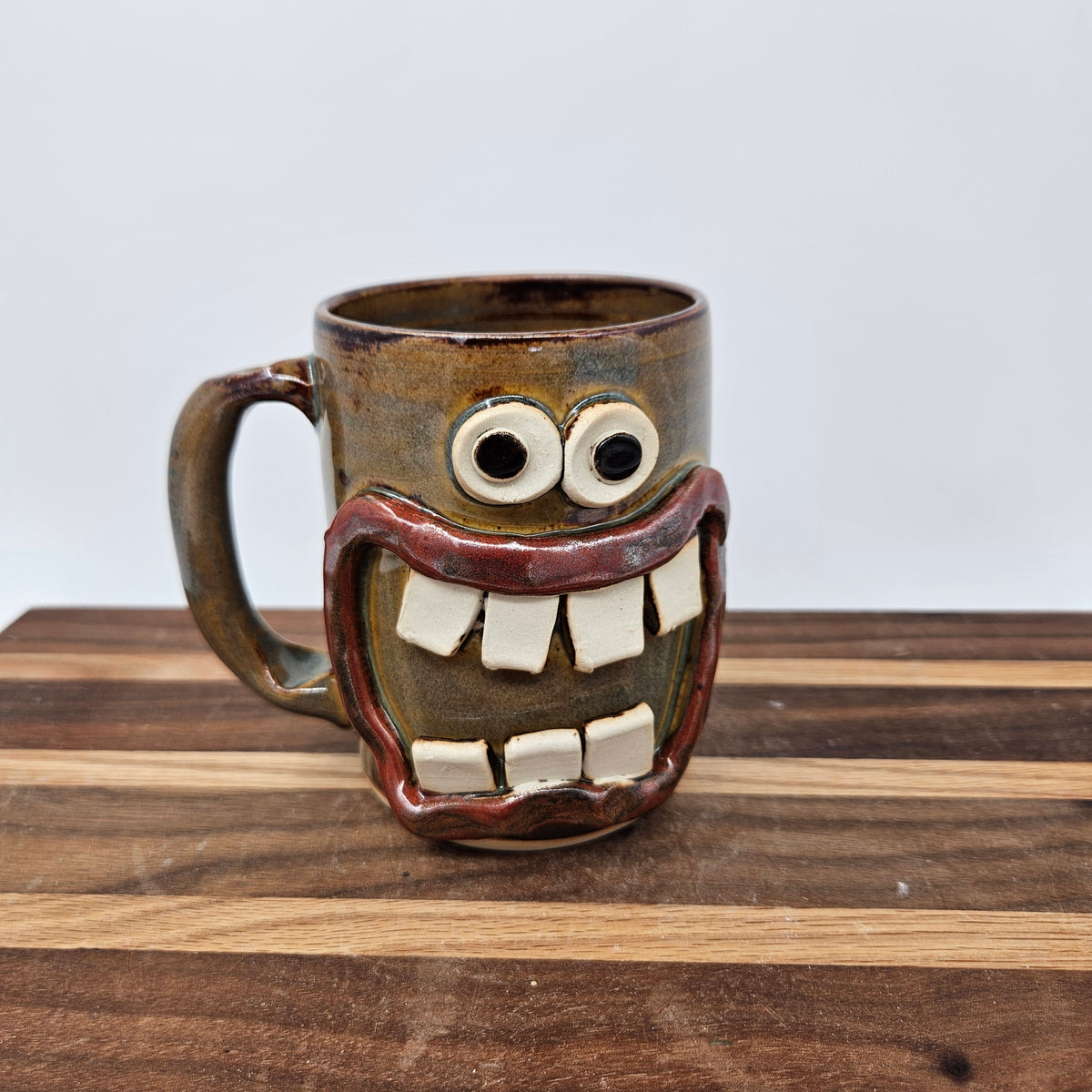 Doctor Coffee Cups | Stoneware Pottery | Funny Face Mugs | Gift for Pediatrician