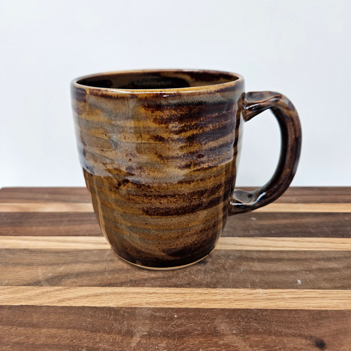 Chicken Coffee Cup | Handmade Farmyard Animal Face Mug | Microwave Dishwasher Safe Stoneware Pottery
