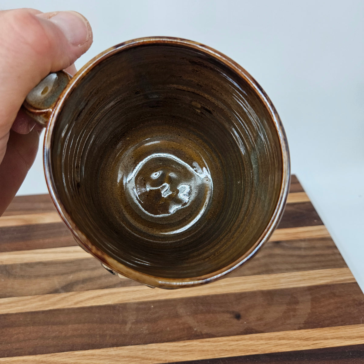 Smiley Face Mug | Handmade Coffee Cup | Coffee Drinker Gift