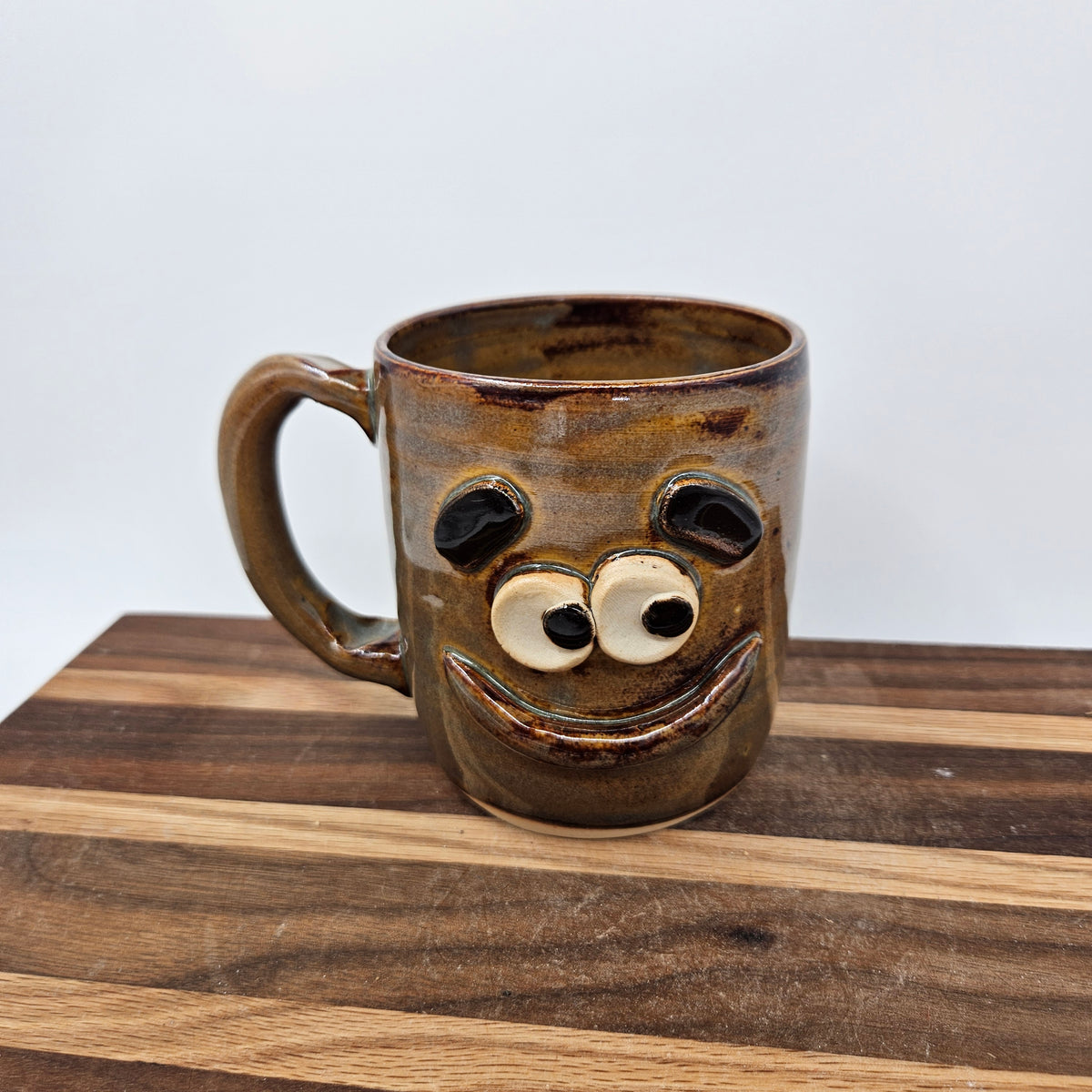 Smiley Face Mug | Handmade Coffee Cup | Coffee Drinker Gift